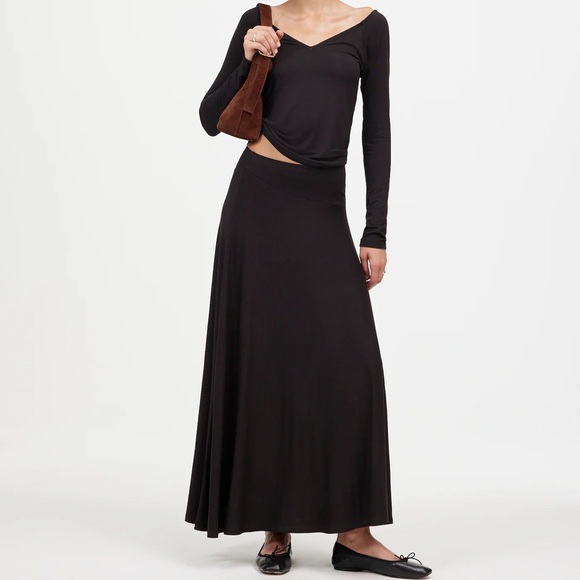 Madewell Dresses & Skirts - {{Madewell}} Jersey Asymmetric-Seam Skirt